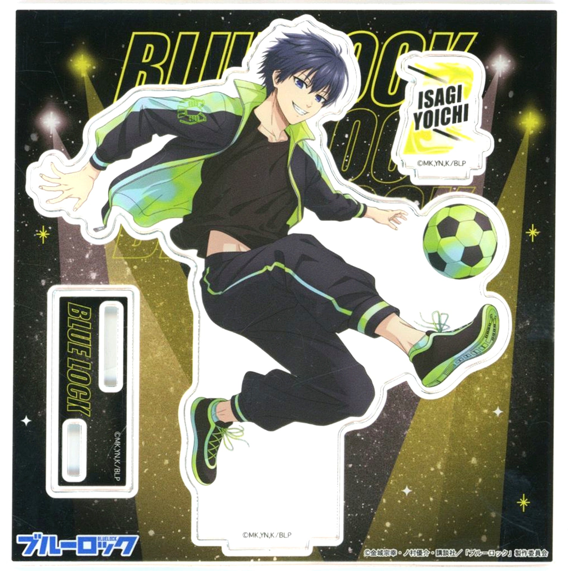 Yoichi Isagi Acrylic Stand Night Soccer Blue Lock [USED]