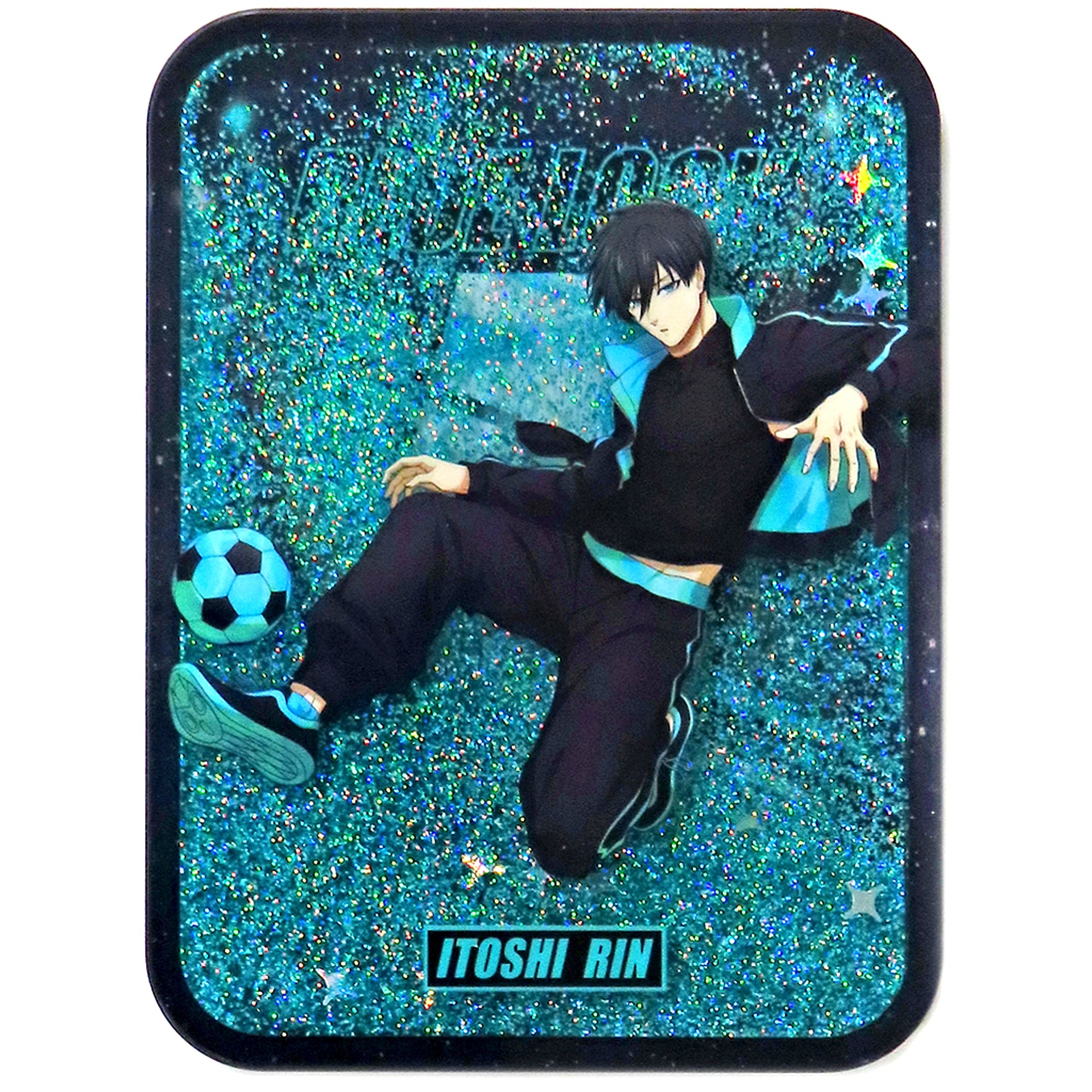 Rin Itoshi Oil in Acrylic Night Soccer Blue Lock [USED]