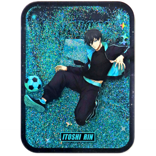 Rin Itoshi Oil in Acrylic Night Soccer Blue Lock [USED]