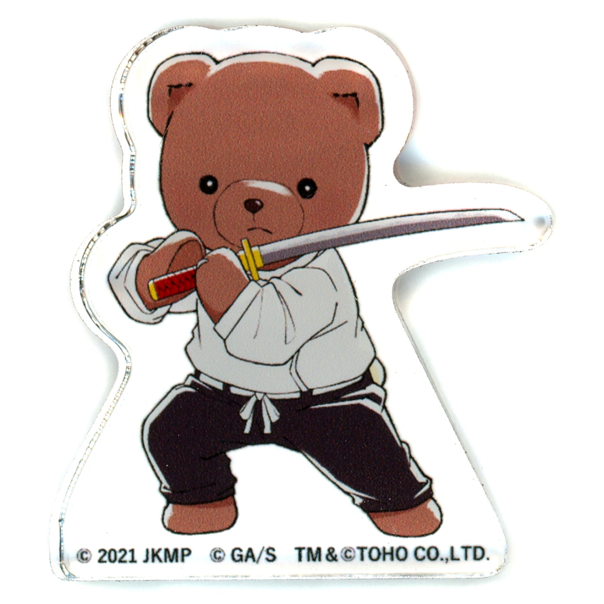 Yuta Okkotsu Jujutsu Kaisen 0 the Movie x Theater Bear Collaboration Mini Acrylic Block [USED]