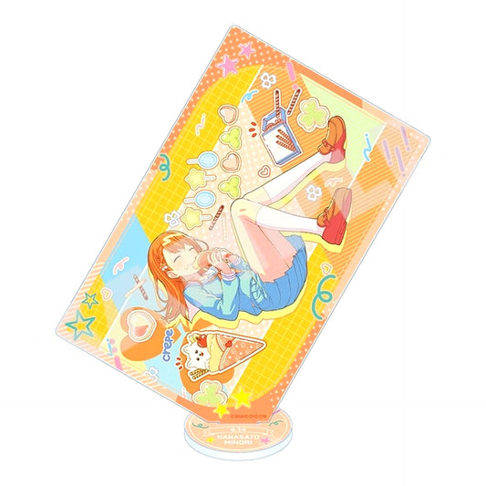 Minori Hanasato Project Sekai Colorful Stage! feat. Hatsune Miku Anniversary / Birthday Illustration 2023-2024 Card-style Acrylic Stand [USED]
