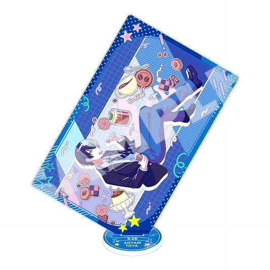 Toya Aoyagi Anniversary/Birthday Illustration 2023-2024 Card-Style Acrylic Stand Project Sekai Colorful Stage! feat. Hatsune Miku [USED]