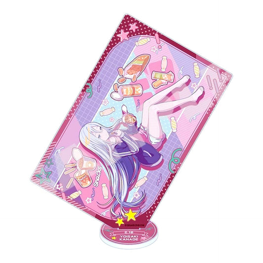 Kanade Yoisaki Anniversary Birthday Illustration 2023-2024 Card Type Acrylic Stand Hatsune Miku: Colorful Stage! [USED]
