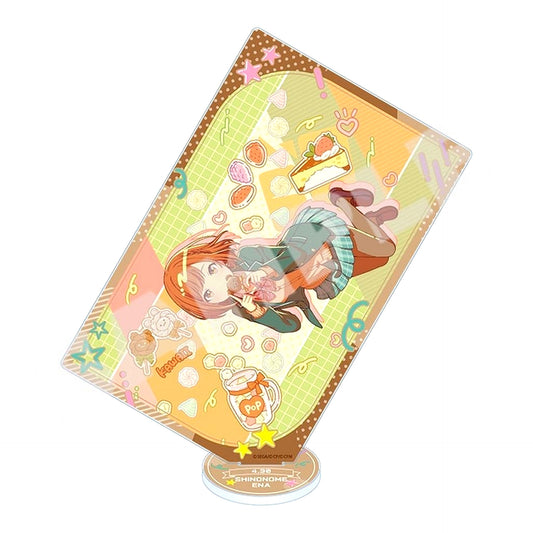 Ena Shinonome Project Sekai Colorful Stage! feat. Hatsune Miku Anniversary / Birthday Illustration 2023-2024 Card-style Acrylic Stand [USED]