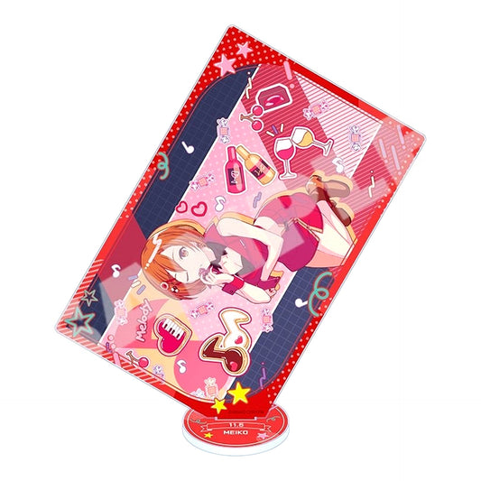 MEIKO Project Sekai Colorful Stage! feat. Hatsune Miku Anniversary/Birthday Illustration 2023-2024 Card Type Acrylic Stand [USED]