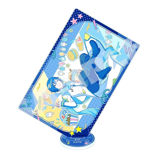 KAITO Project Sekai Colorful Stage! feat. Hatsune Miku Anniversary/Birthday Illustration 2023-2024 Card Type Acrylic Stand [USED]