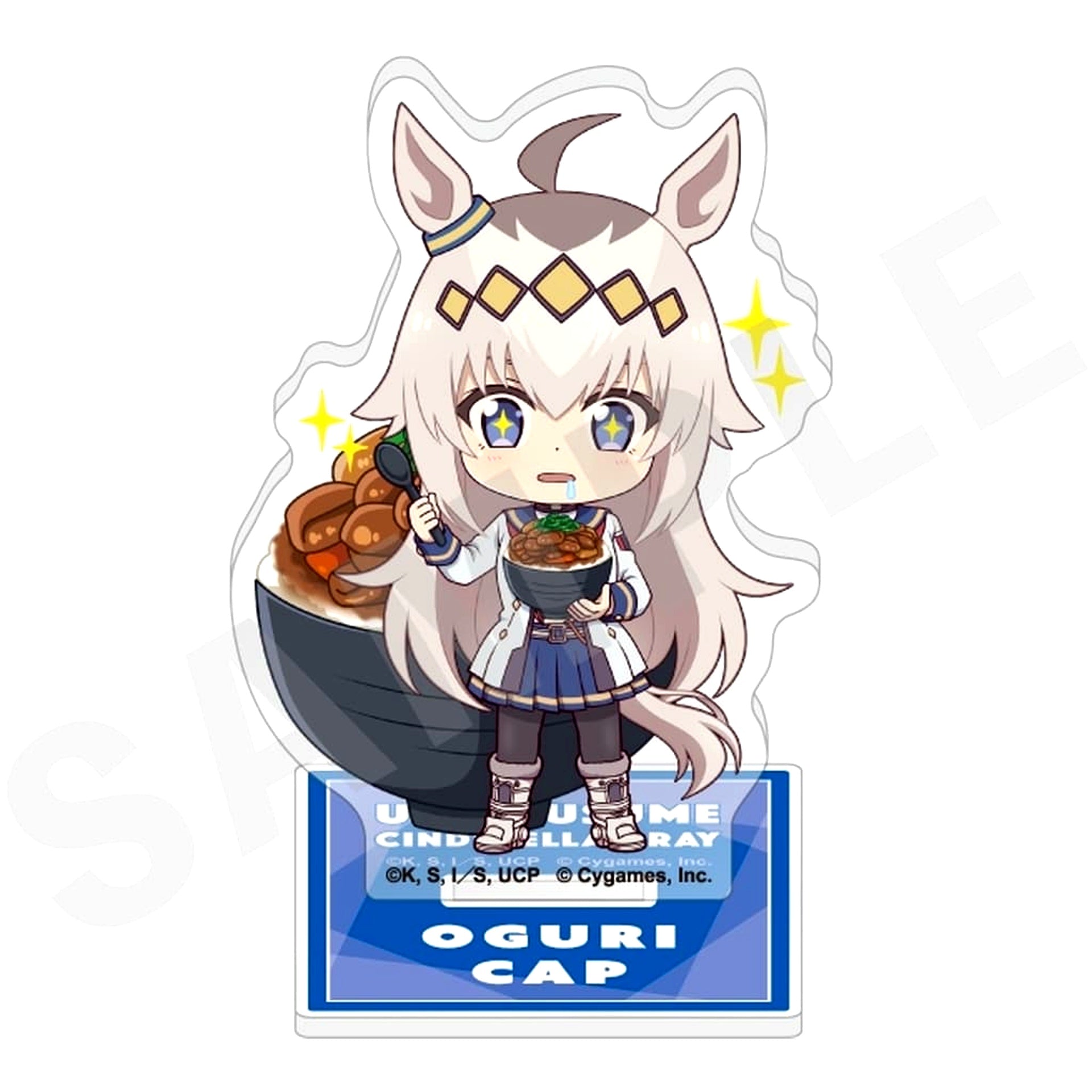 Oguri Cap Umamusume: Cinderella Gray Love It! Series Trading Mini Acrylic Stand [USED]