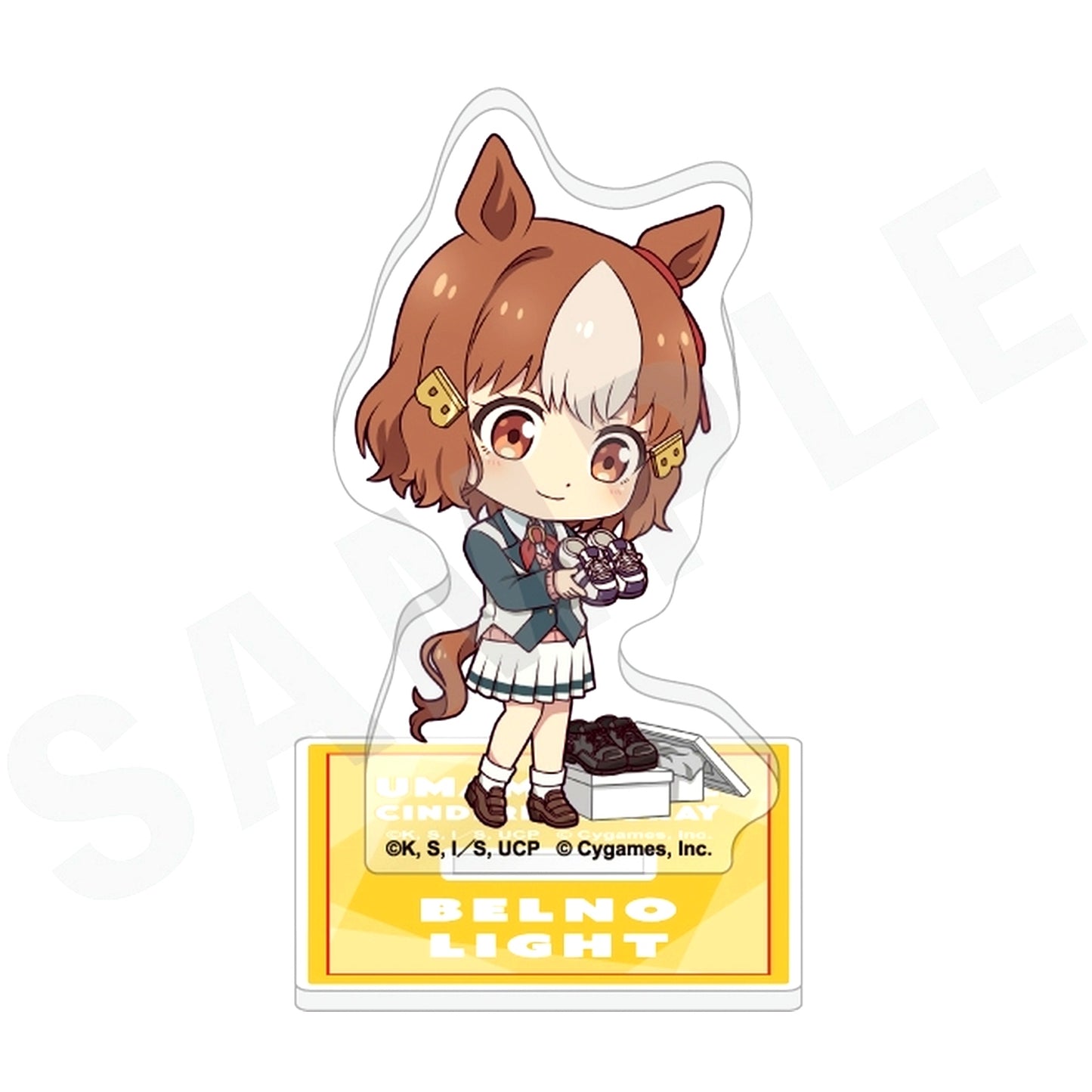 Bellno Light Uma Musume: Cinderella Gray Trading Mini Acrylic Stand Love It! Series [USED]
