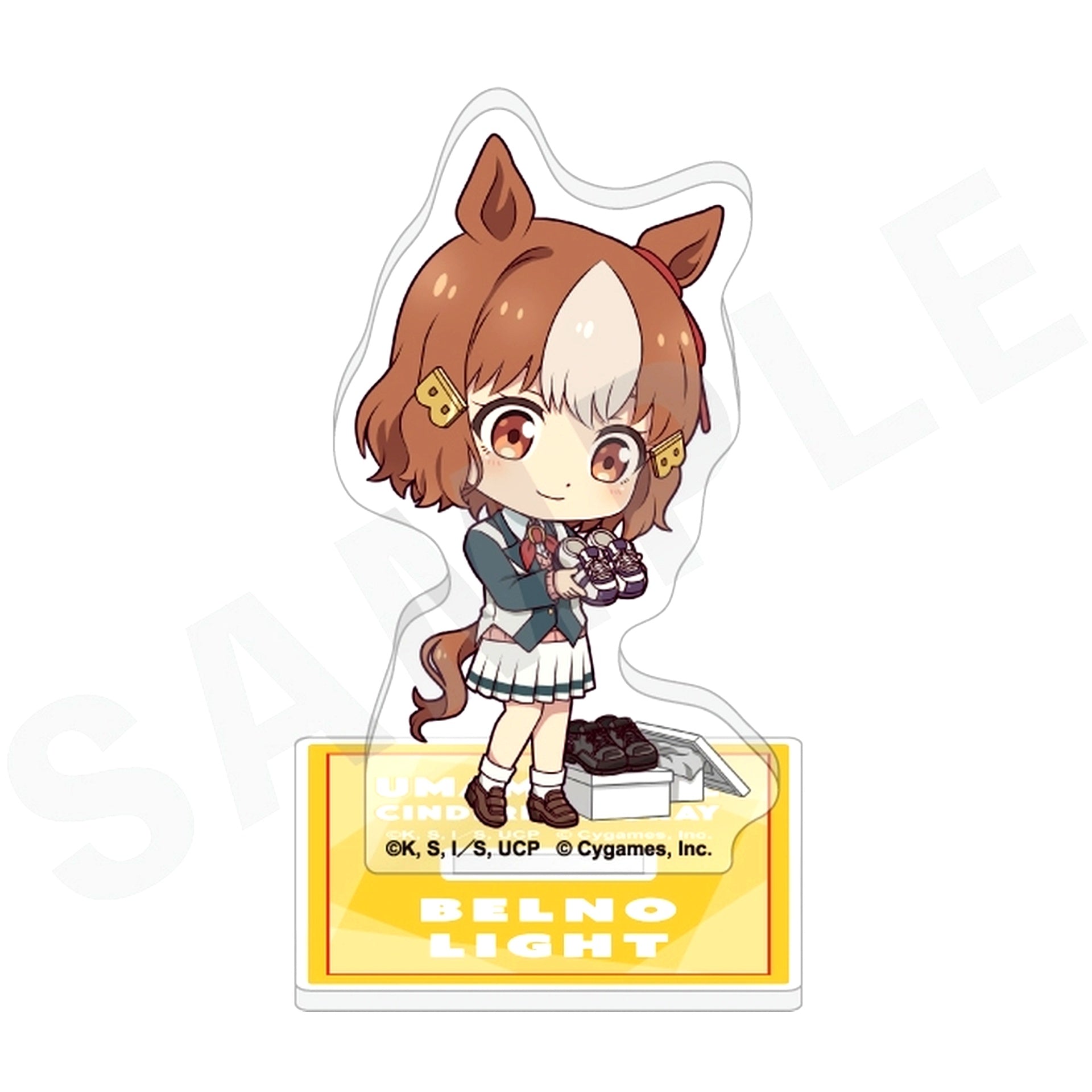 Bellno Light Uma Musume: Cinderella Gray Trading Mini Acrylic Stand Love It! Series [USED]