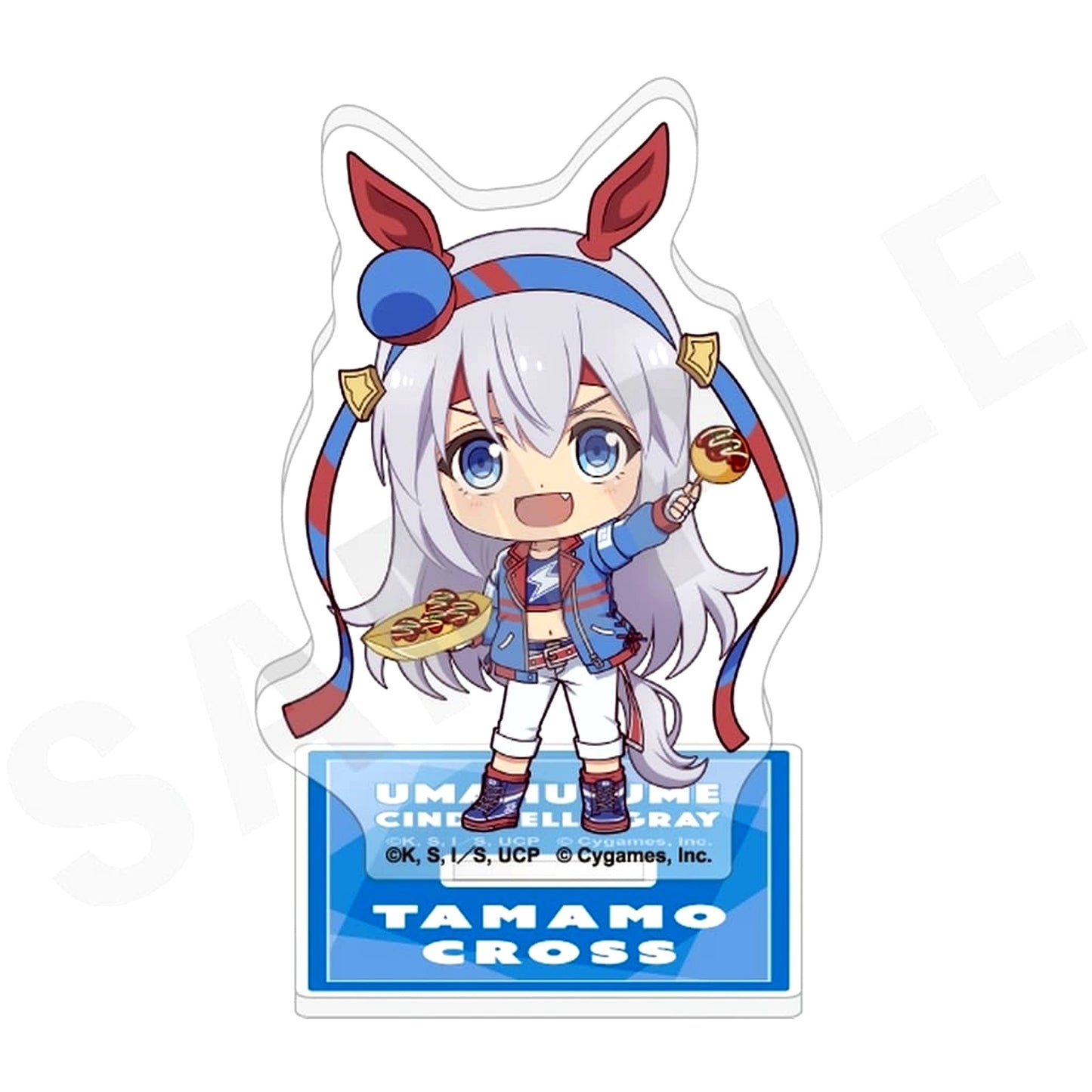 Tamamo Cross Umamusume: Cinderella Gray Love It! Series Trading Mini Acrylic Stand [USED]