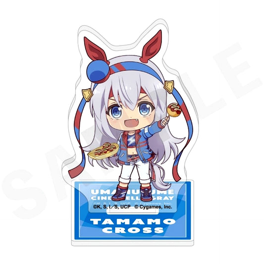 Tamamo Cross Umamusume: Cinderella Gray Love It! Series Trading Mini Acrylic Stand [USED]