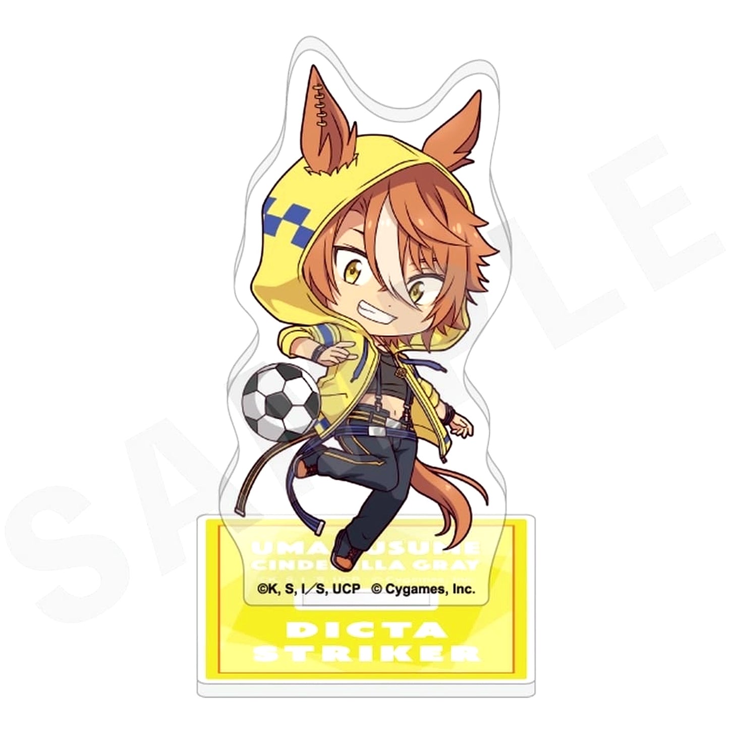 Dicta Striker Umamusume: Cinderella Gray Love It! Series Trading Mini Acrylic Stand [USED]