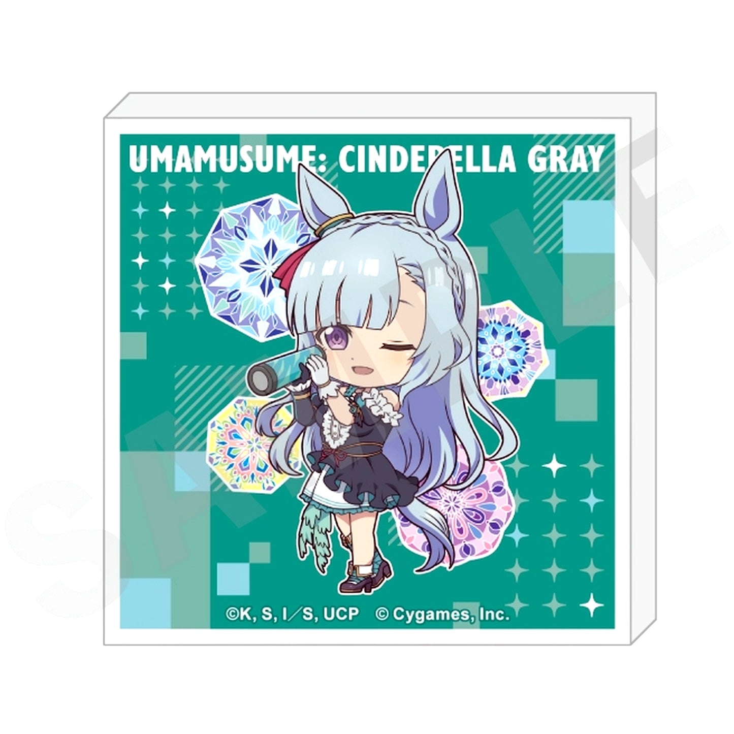 Mejiro Ardan Umamusume: Cinderella Gray Love it! Series Trading Mini Acrylic Block [USED]