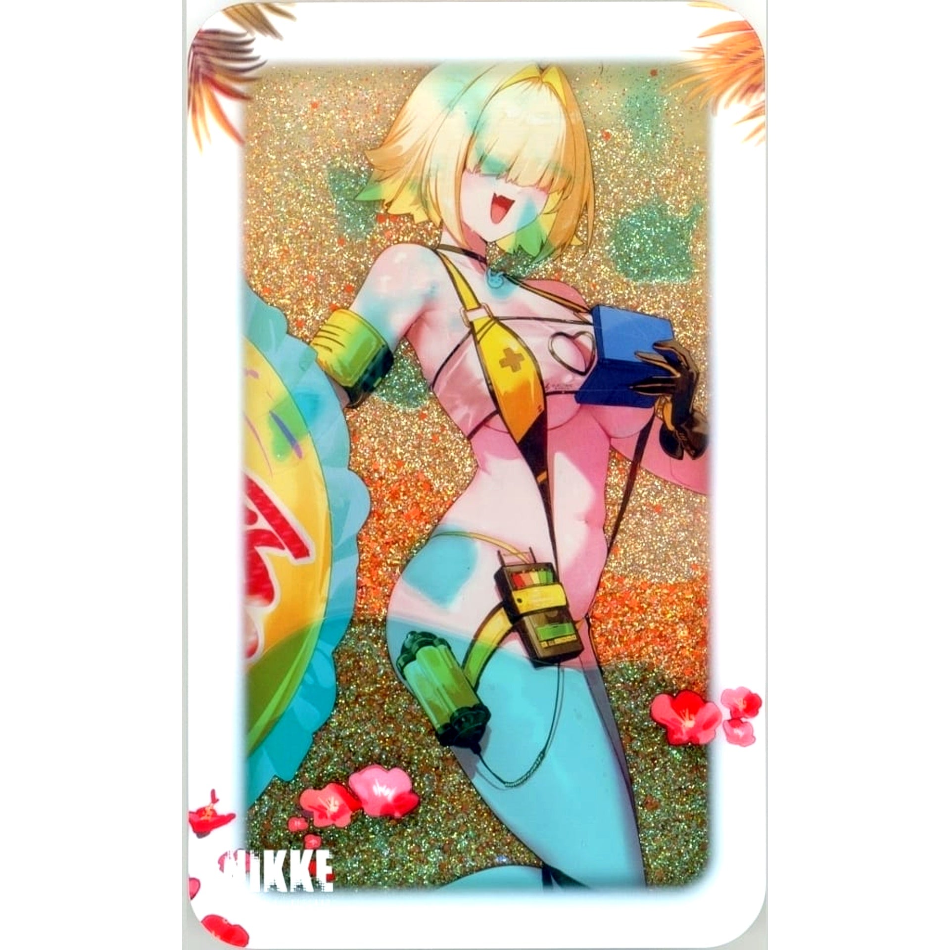 Elegg: Boom and Shock Goddess of Victory: NIKKE Oil-In Acrylic Block C106 Venue Limited [USED]