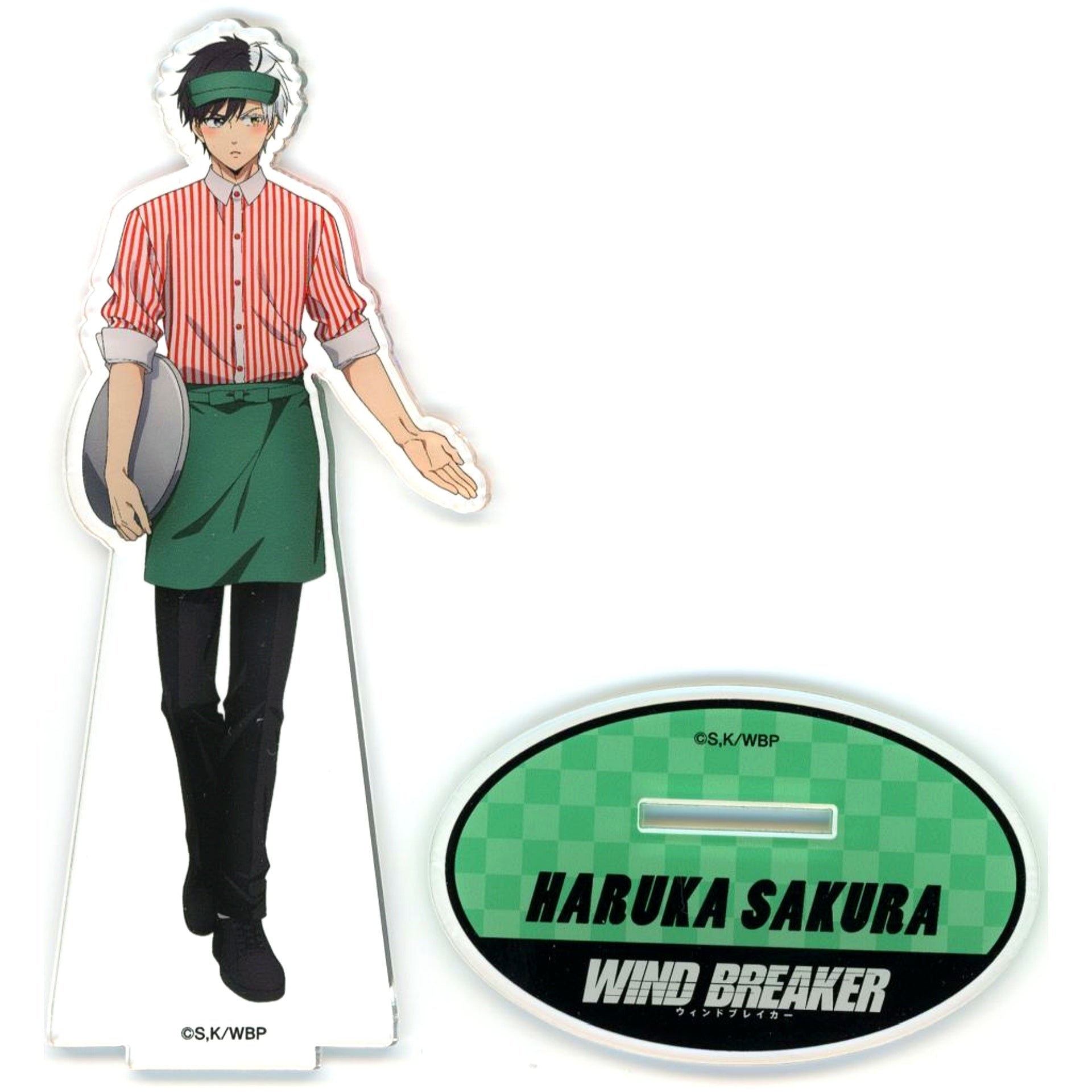 Haruka Sakura Illustration Acrylic Stand WIND BREAKER x and GALLERY Collaboration Cafe [USED]