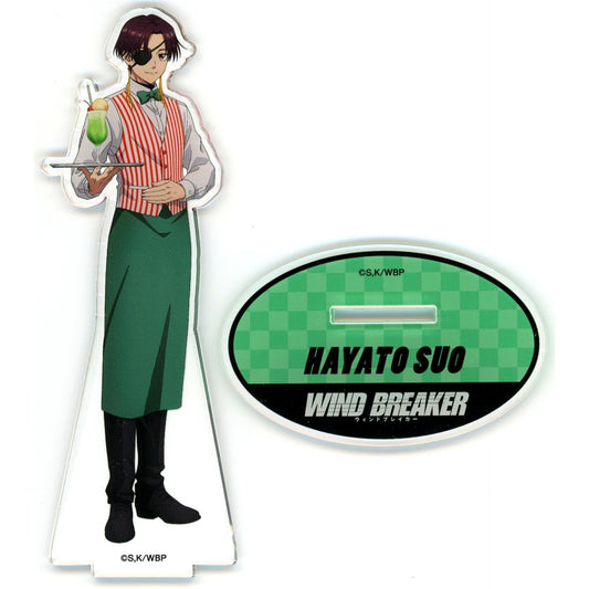Hayato Suo Illustration Acrylic Stand WIND BREAKER x and GALLERY Collaboration Cafe [USED]