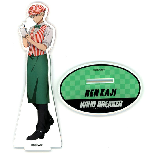 Ren Kaji Illustration Acrylic Stand WIND BREAKER x and GALLERY Collaboration Cafe [USED]