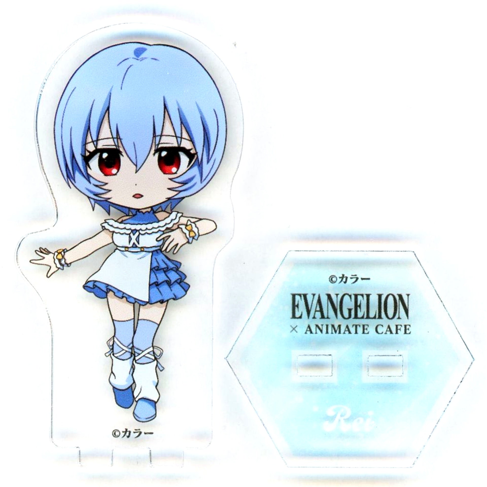 Rei Ayanami Evangelion 30th Anniversary x animate cafe Trading Acrylic Stand [USED]