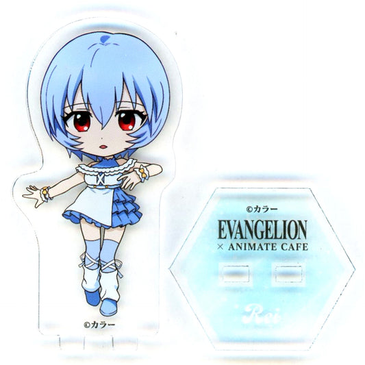 Rei Ayanami Evangelion 30th Anniversary x animate cafe Trading Acrylic Stand [USED]