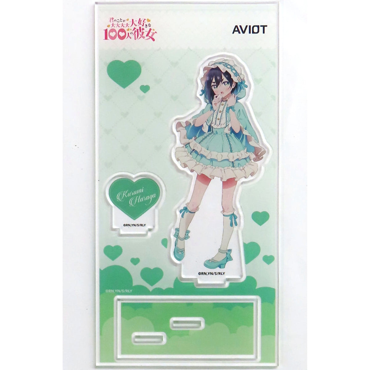 Kurumi Haraga The 100 Girlfriends Who Really, Really, Really, Really, Really Love You x AVIOT POP UP SHOP in Shinjuku Marui Men Acrylic Stand [USED]