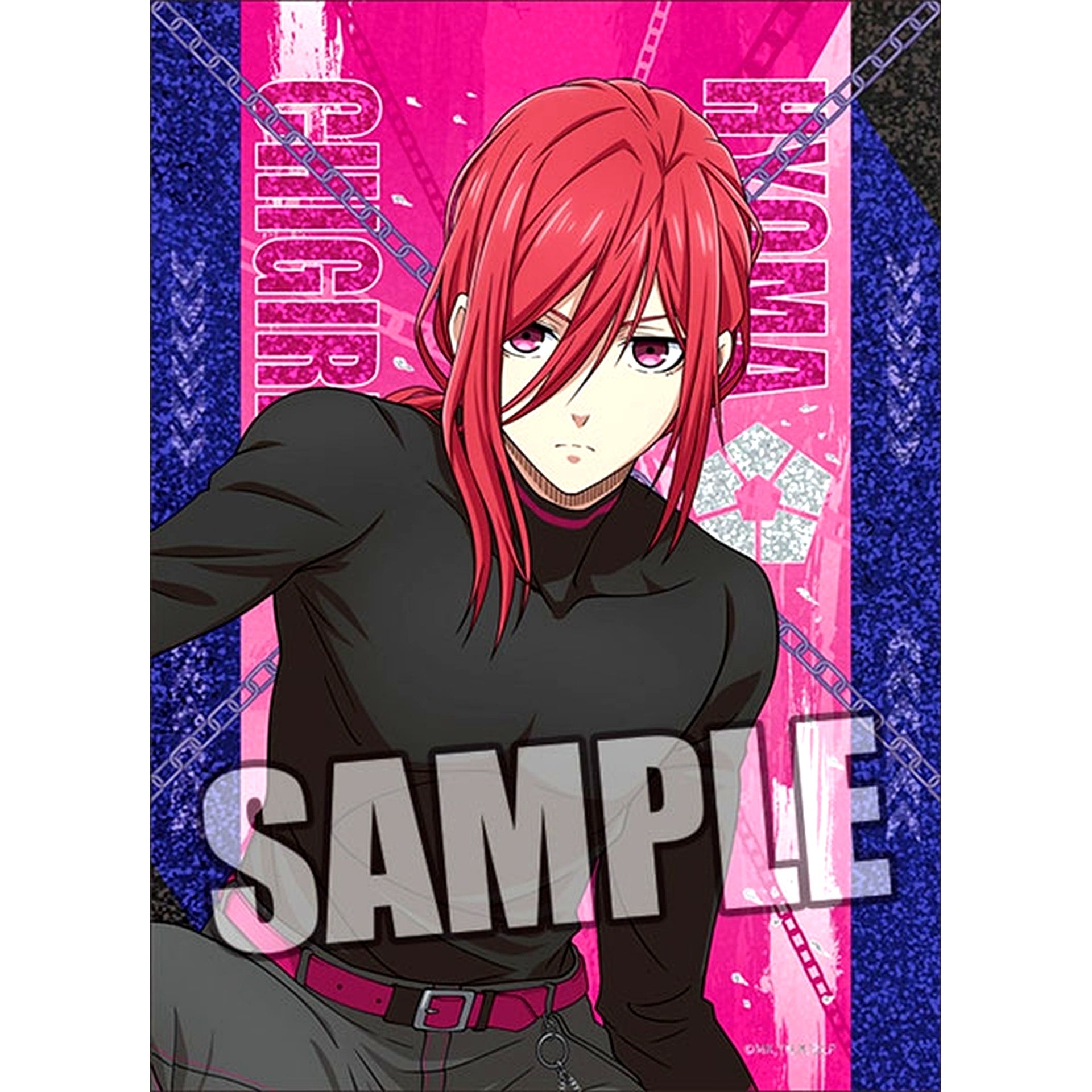 Hyoma Chigiri Glitter Acrylic Block ready fight Ver. Blue Lock [USED]