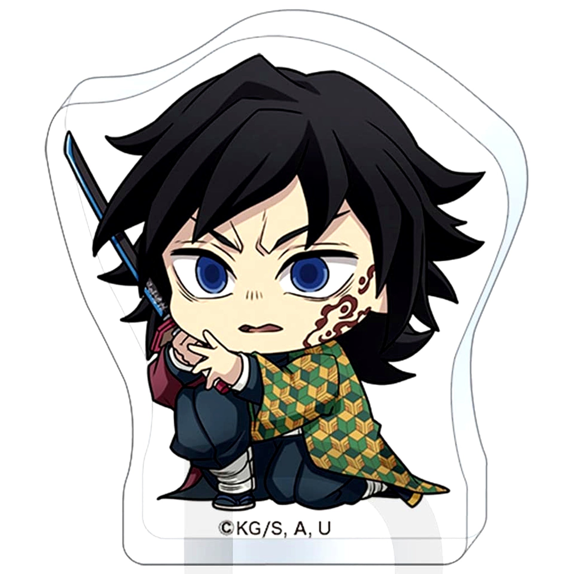 Giyu Tomioka Demon Slayer: Kimetsu no Yaiba Korotto Acrylic Figure ViVimus Infinity Castle [USED]