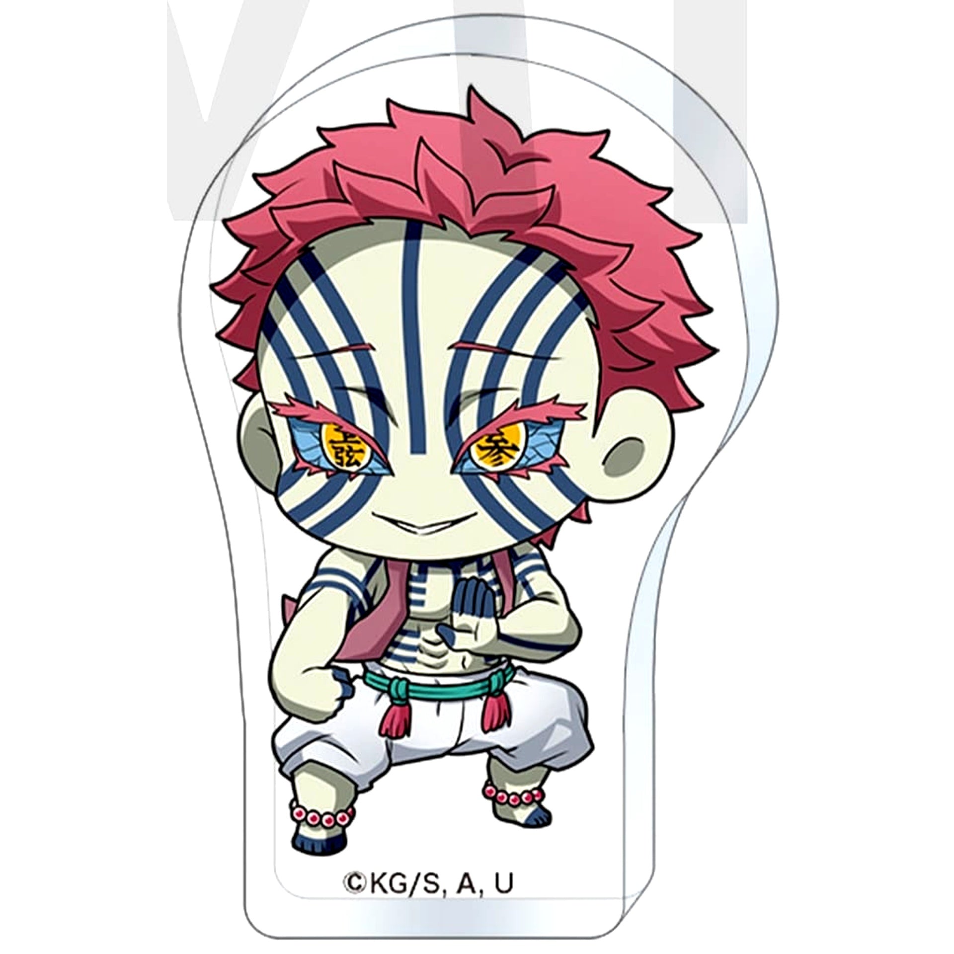 Akaza Demon Slayer: Kimetsu no Yaiba Korotto Acrylic Figure ViVimus Infinity Castle [USED]