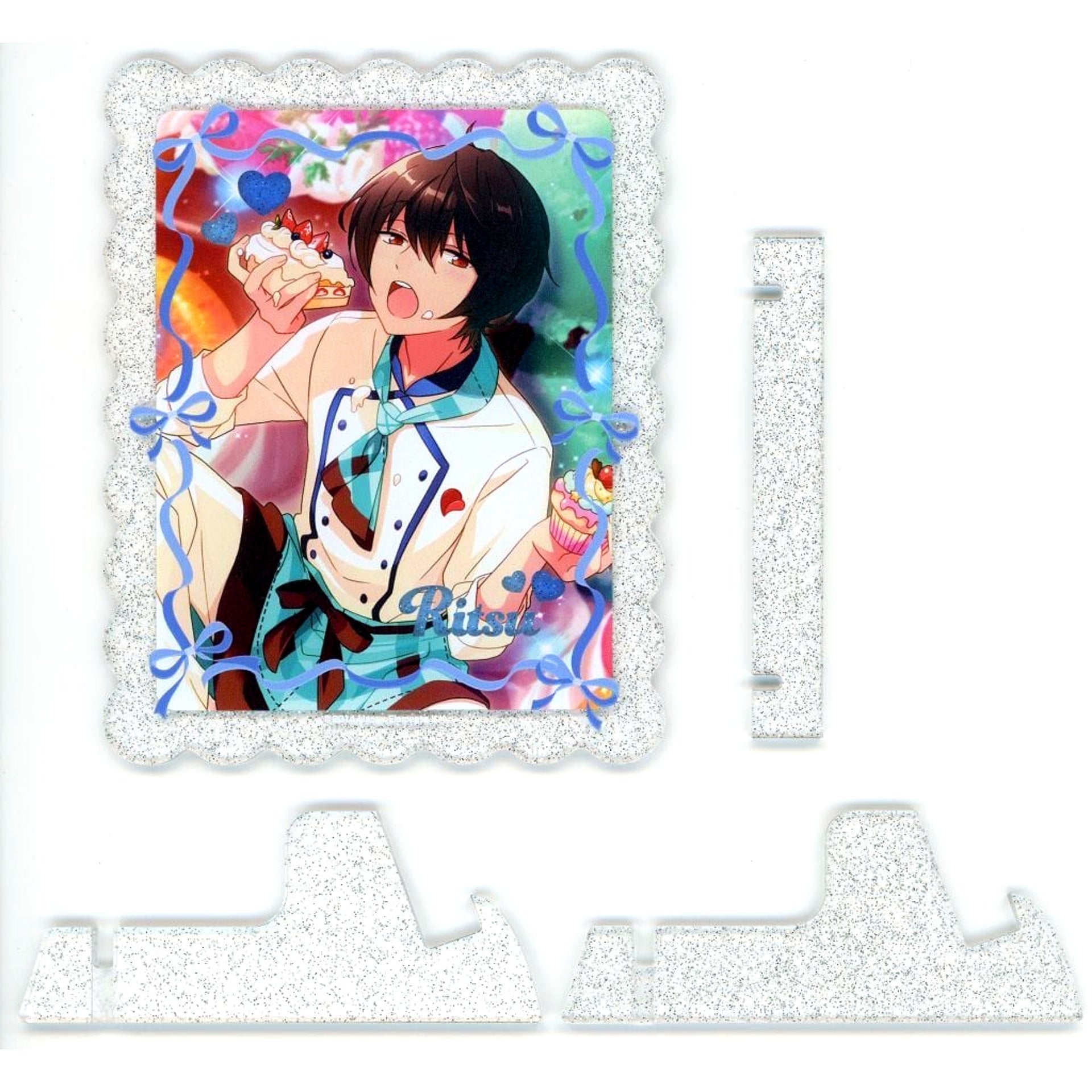 Ritsu Sakuma Ensemble Stars!! POP-UP SHOP 10 Years of Miracles Glitter Acrylic Stand [USED]