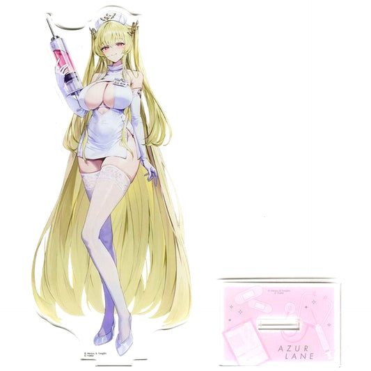 Napoli Nurse C106 Limited Version Illustration Oversized Acrylic Stand Azur Lane C106 Goods [USED]