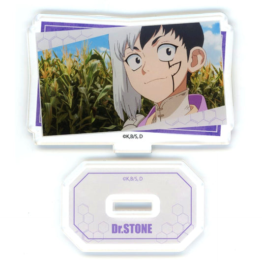 Gen Asagiri Dr. STONE Trading Scene Photo Acrylic Stand [USED]