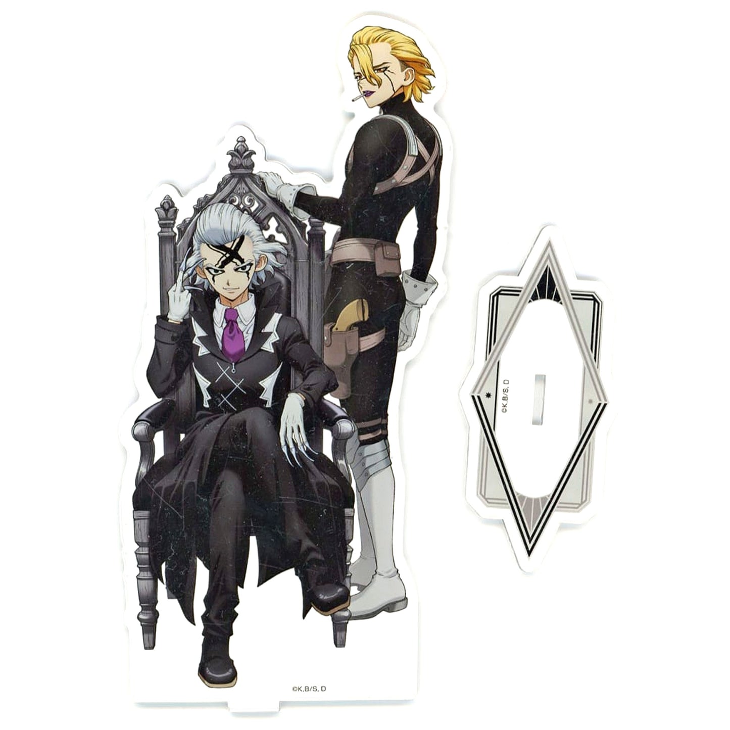 Dr. Xeno & Stanley Snyder Dr. STONE Pair Acrylic Stand [USED]
