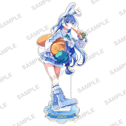 Aqua Birthday 2025 Illustration Acrylic Stand KonoSuba God's Blessing on This Wonderful World! [USED]