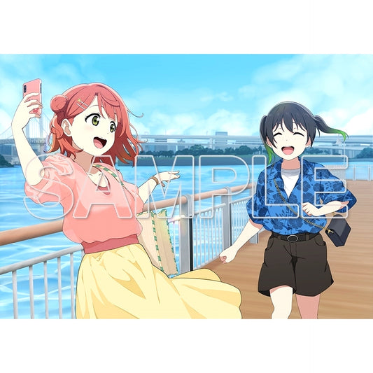 Yu & Ayumu Odekake Love Live! Acrylic Plate Love Live! Series [USED]