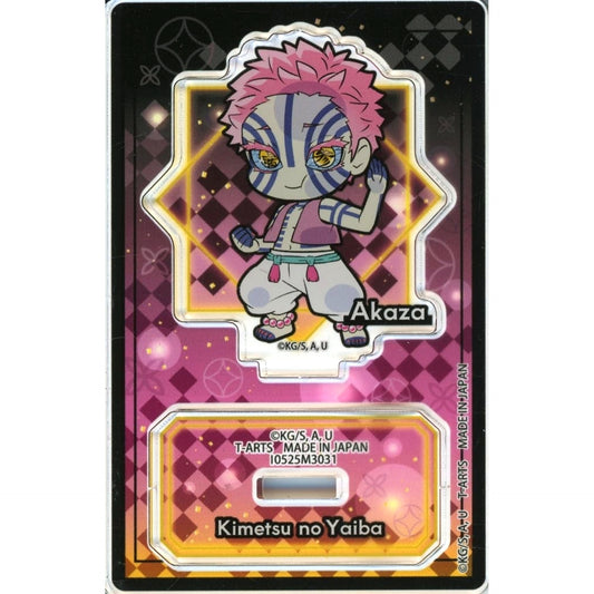 Akaza Demon Slayer: Kimetsu no Yaiba Infinity Castle Pita! Deforme Trading Acrylic Stand [USED]