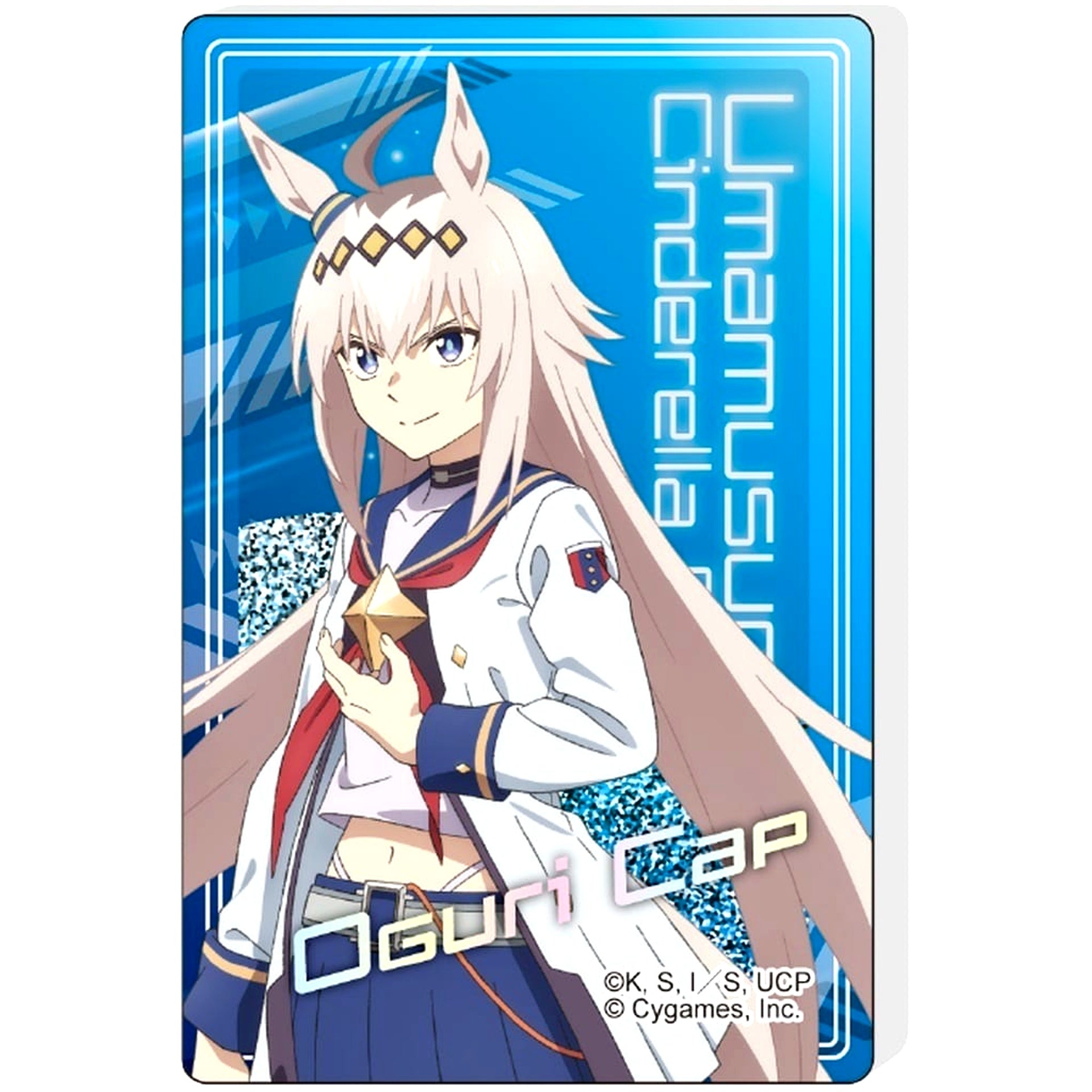 Oguri Cap Umamusume: Cinderella Gray Glitter Acrylic Block [USED]