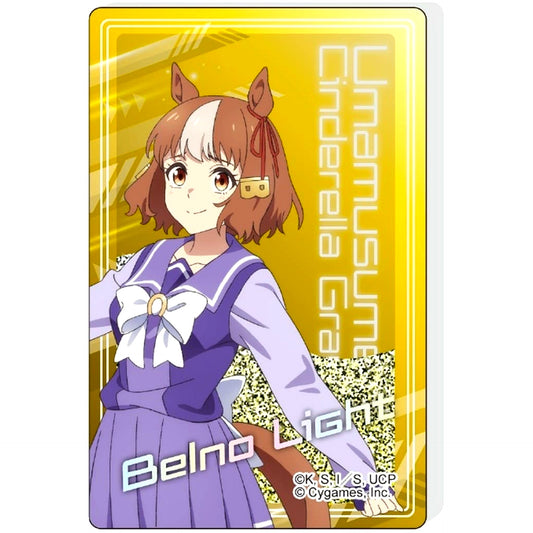 Belno Light Umamusume: Cinderella Gray Glitter Acrylic Block [USED]