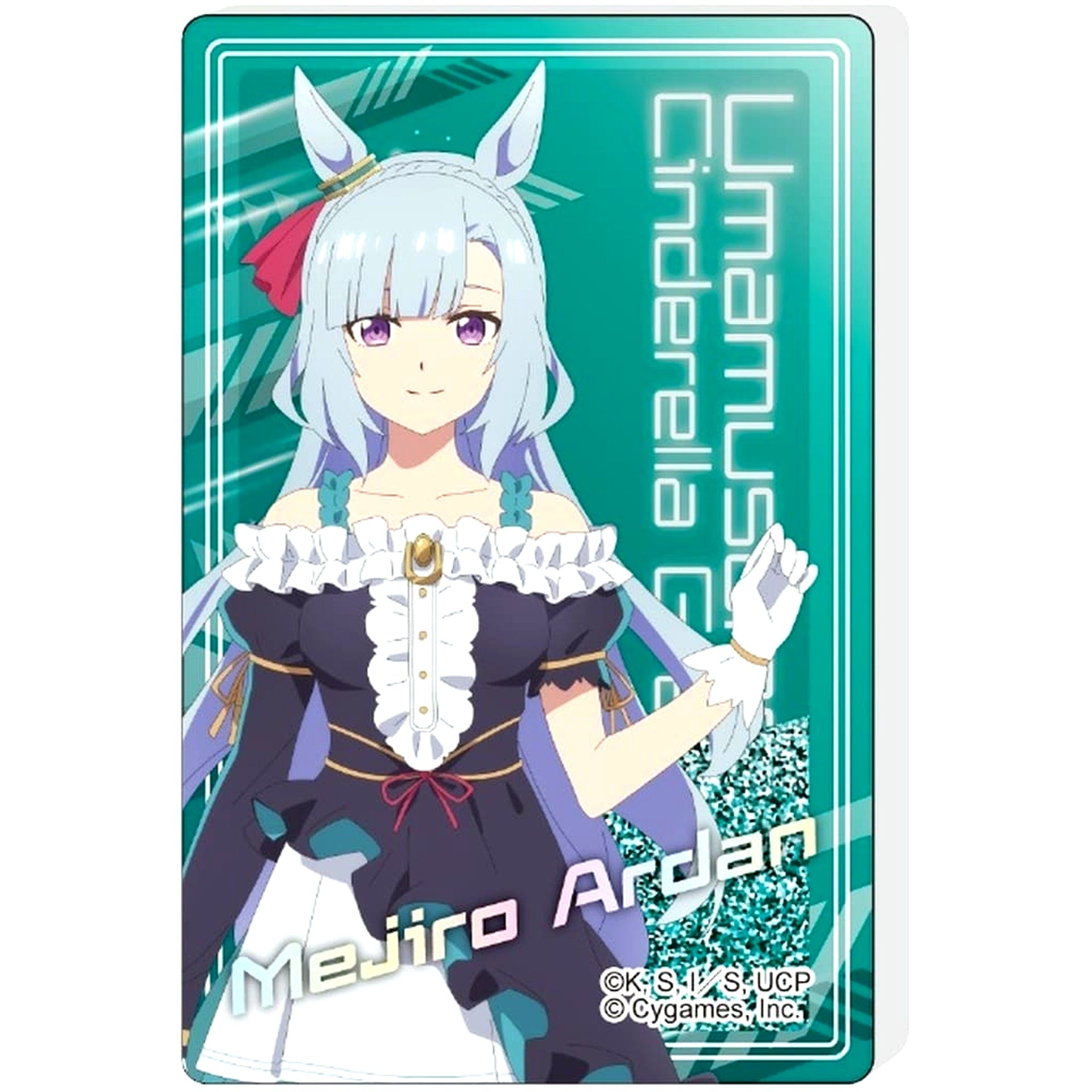 Mejiro Ardan Umamusume: Cinderella Gray Glitter Acrylic Block [USED]