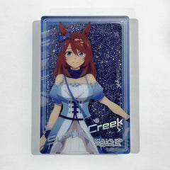 Super Creek Umamusume: Cinderella Gray Glitter Acrylic Block [USED]