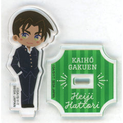 Detective Conan Heiji Hattori Sega Lucky Lottery Online All Together: Student Edition Acrylic Stand Prize F-14 [USED]