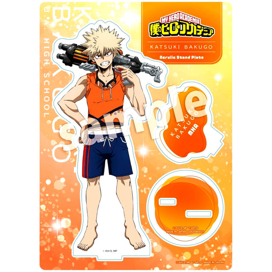Katsuki Bakugo My Hero Academia Water Gun Acrylic Stand Plate [USED]