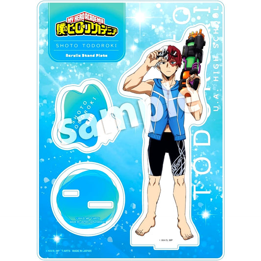 Shoto Todoroki My Hero Academia Water Gun Acrylic Stand Plate [USED]