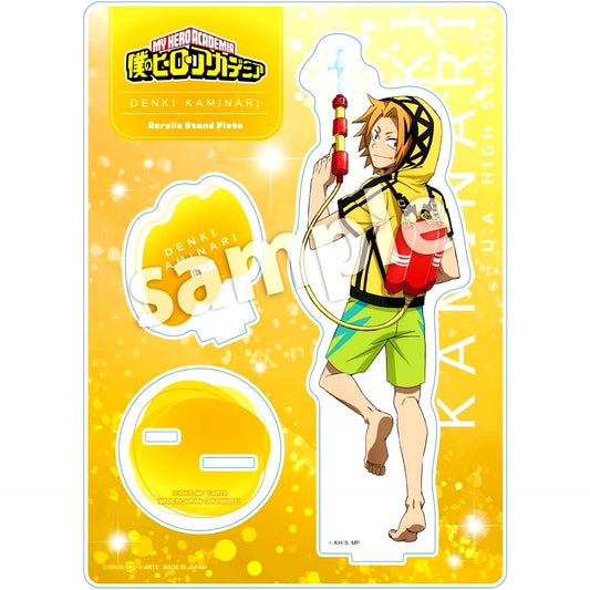Denki Kaminari My Hero Academia Water Gun Acrylic Stand Plate [USED]