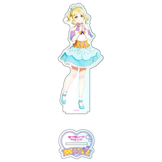 Mari Ohara Big Acrylic Stand Cafe party Ver. THE Chara CAFE x Love Live! Series 5th Anniv 2nd Love Live! Sunshine!! [USED]