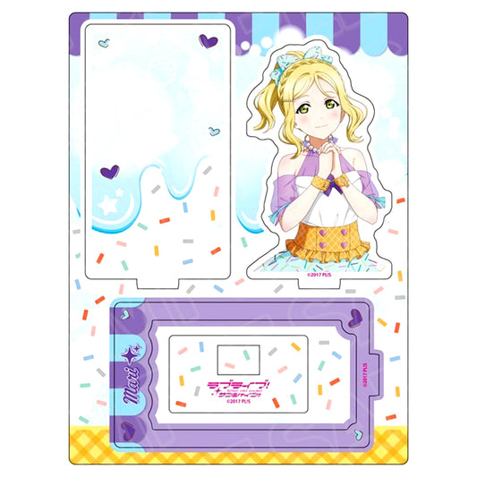 Mari Ohara Layered Acrylic Stand Cafe Party Ver. THE Chara CAFE x Love Live! Series 5th Anniversary Vol. 2 Love Live! Sunshine!! [USED]