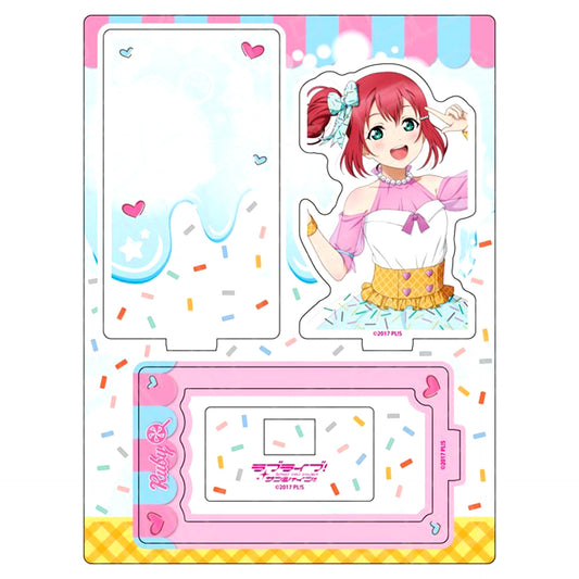 Ruby Kurosawa Layered Acrylic Stand Cafe Party Ver. THE Chara CAFE x Love Live! Series 5th Anniversary Vol. 2 Love Live! Sunshine!! [USED]