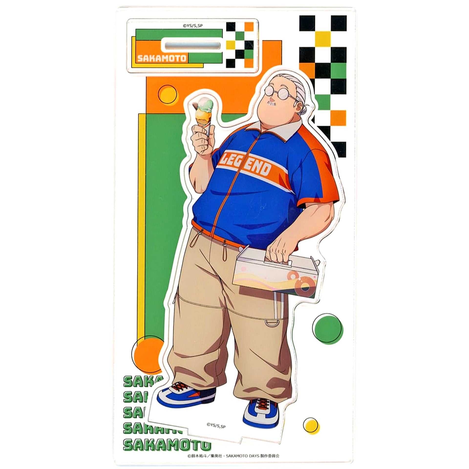 Taro Sakamoto Sakamoto Days Acrylic Stand Maru Kuji Y2K Daikichi 01 [USED]