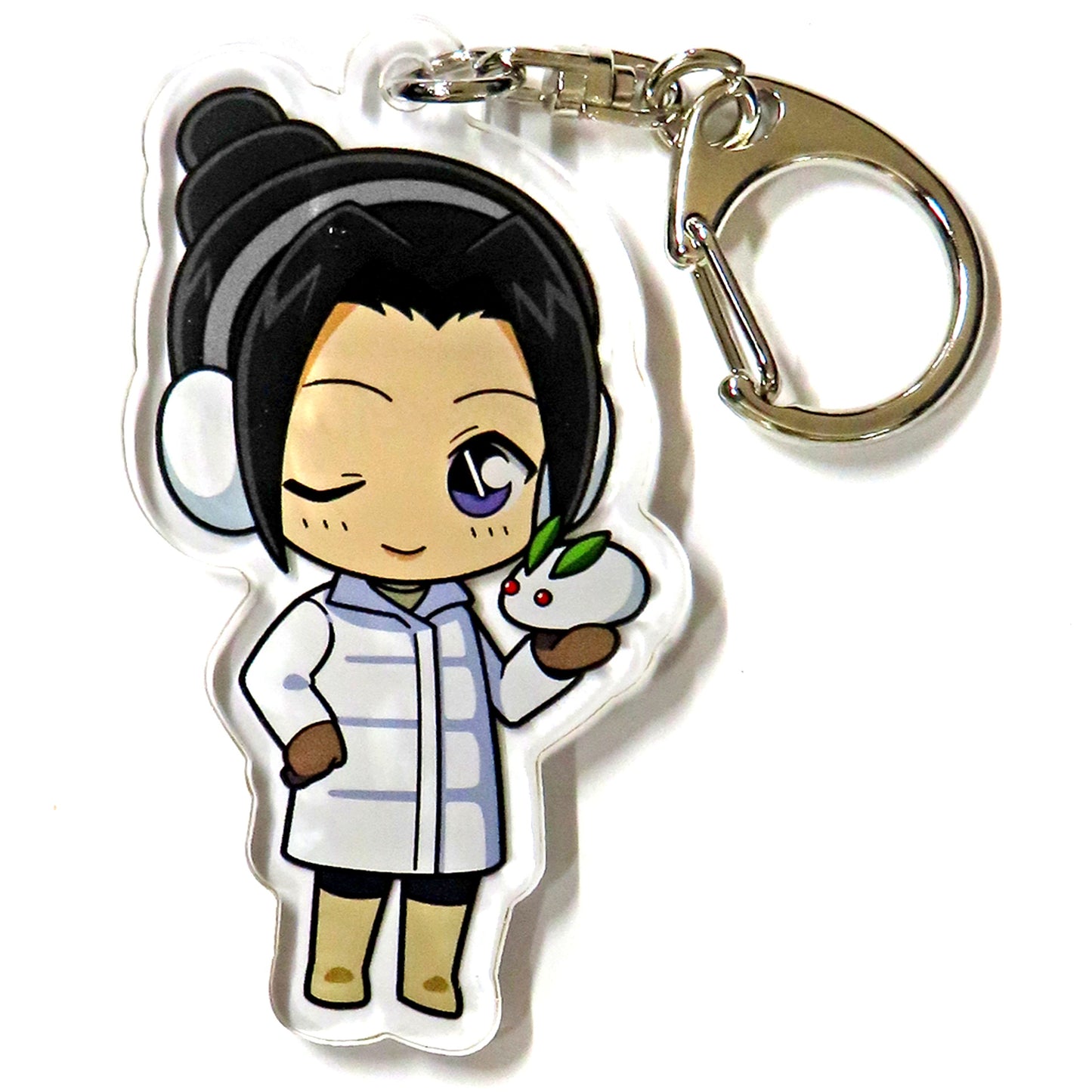 Yui Uehara Real Escape Game x Detective Conan Escape from the Afterimage Communication Acrylic Keychain [USED]