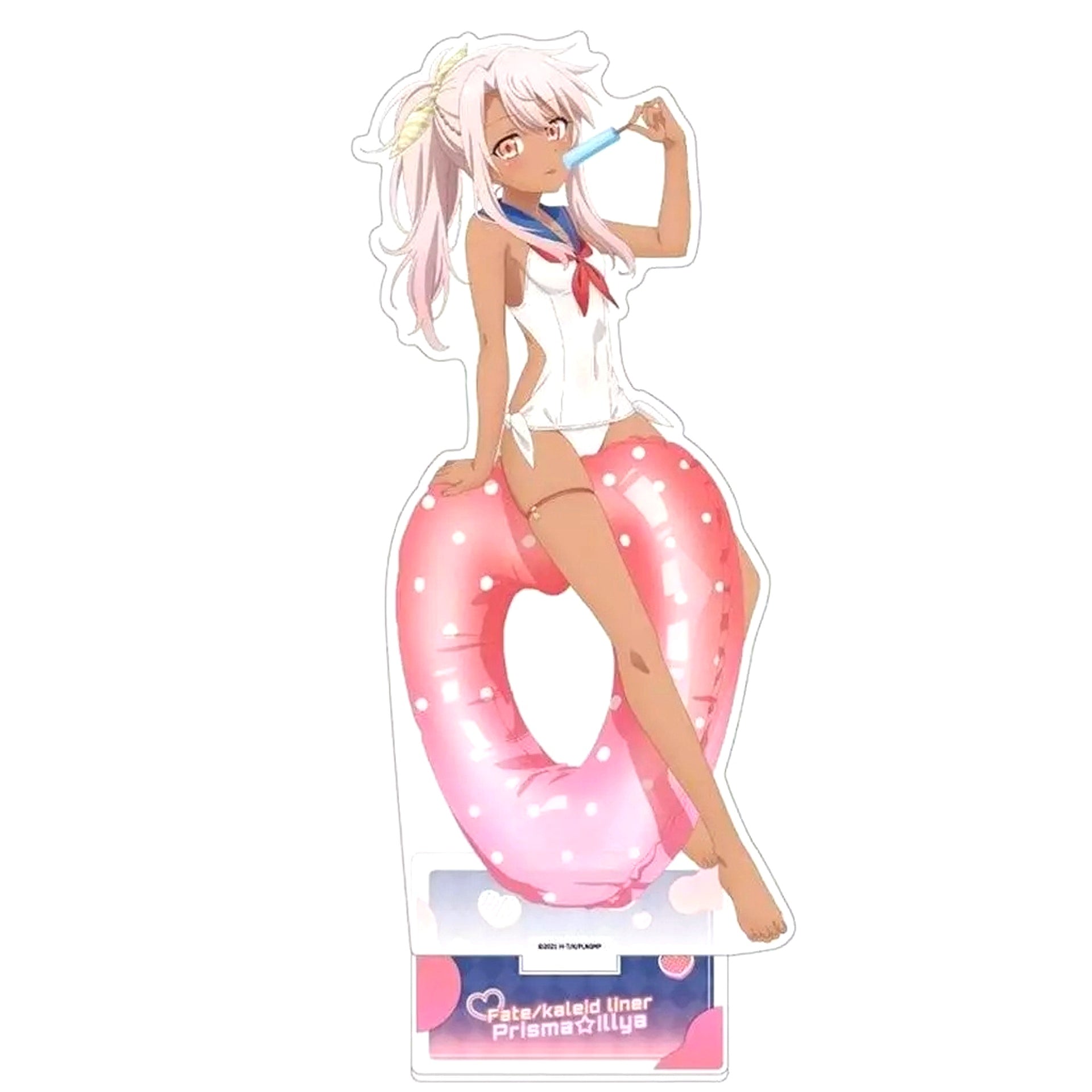 Chloe von Einzbern - Sailor Swimsuit Illustration Extra Large Acrylic Stand Fate/kaleid liner Prisma Illya Movie Licht Nameless Girl [USED]