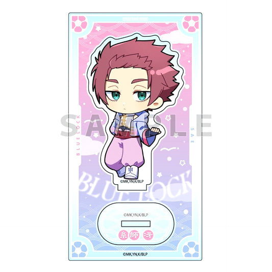 Sae Itoshi Yumeiro China Acrylic Stand Blue Lock [USED]