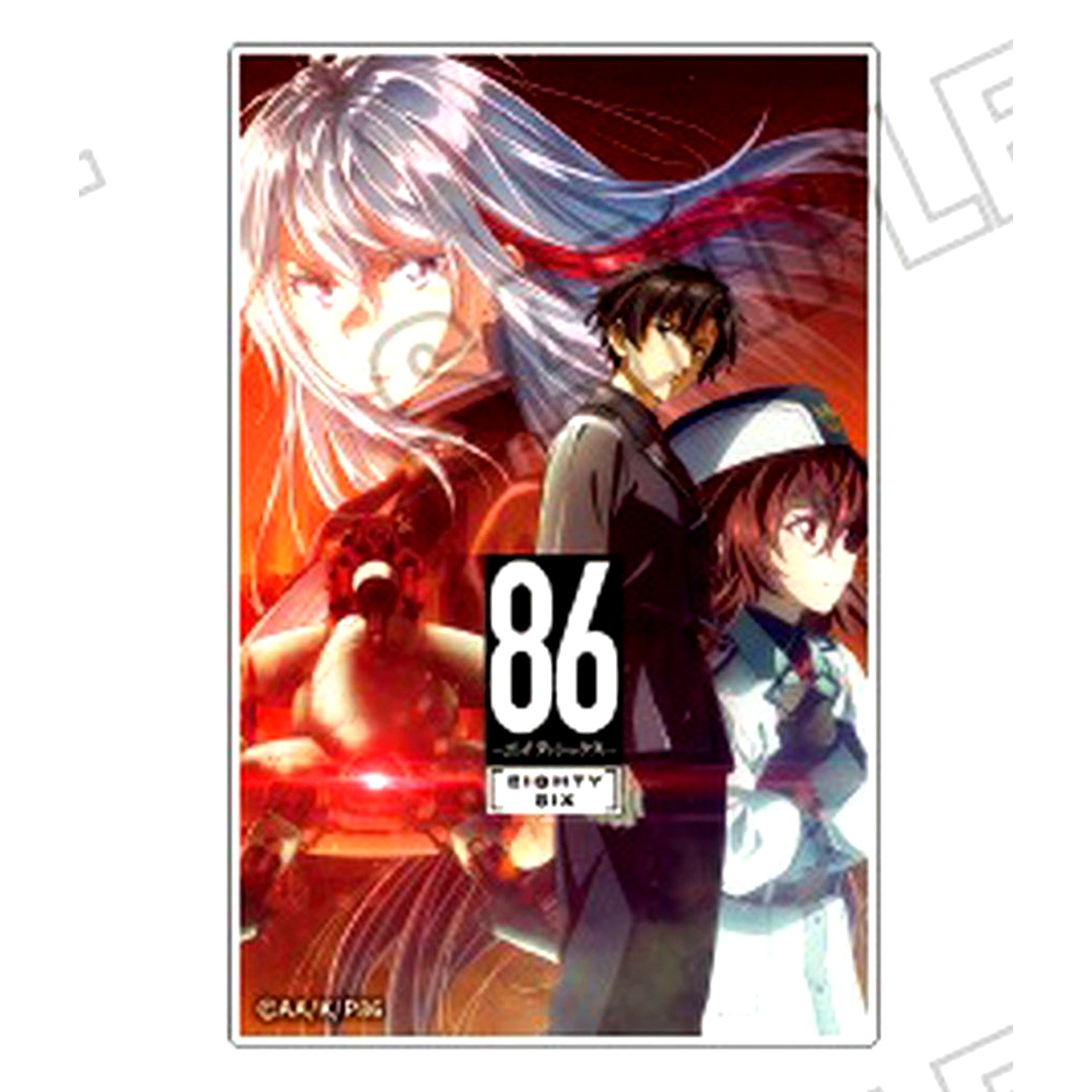 Vladilena and Shinei and Frederica 2nd Cour Visual 86 Eighty-Six Acrylic Block Collection [USED]
